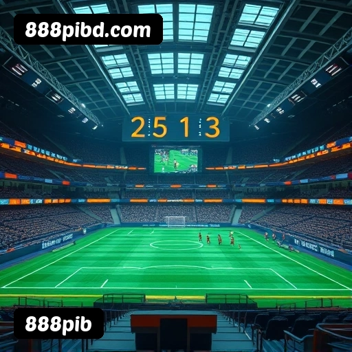 Apostas esportivas na 888pib — ilustração editorial